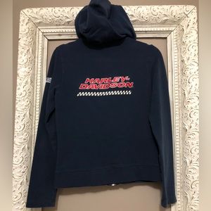 Ladies Harley Davidson full zip Hoodie. Size M. ❣️